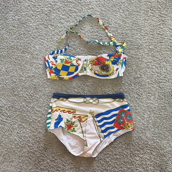 Etro nautical print push up two piece bikini - Picture 5 of 13